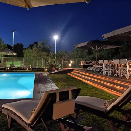 Scenic In Paleokastrites With Sauna Villa