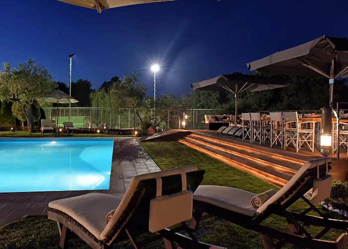 Scenic In Paleokastrites With Sauna Villa